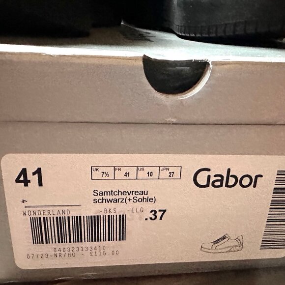 Wonderland Shoes from Gabor (Not Available in U.S.) Women's Size 41 — New in box - Picture 4 of 6